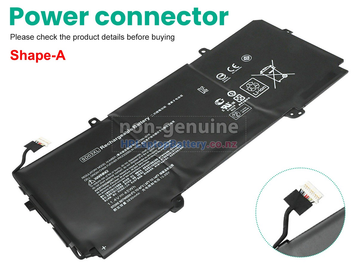 replacement HP SD03XL battery