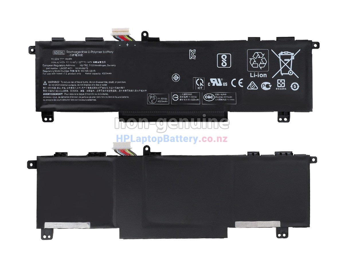replacement HP SD03XL battery